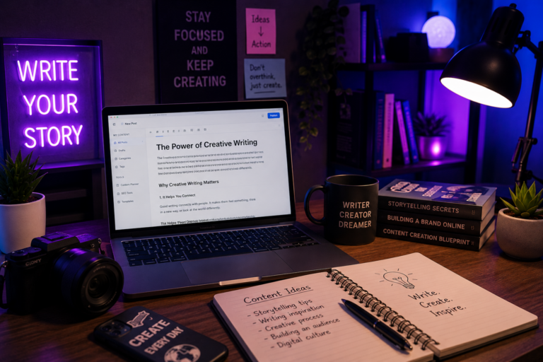 How Creative Writing Helps Modern Content Creators