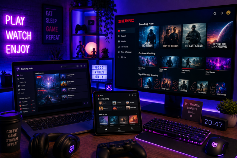 Entertainment Platforms That Continue Dominating Online Culture